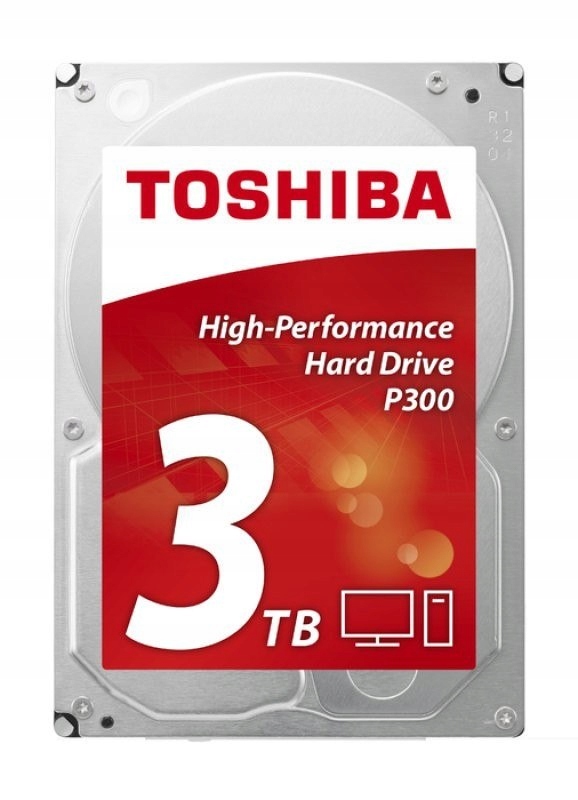 Dysk twardy Toshiba HDWD130UZSVA P300 3TB SATA III 3,5"