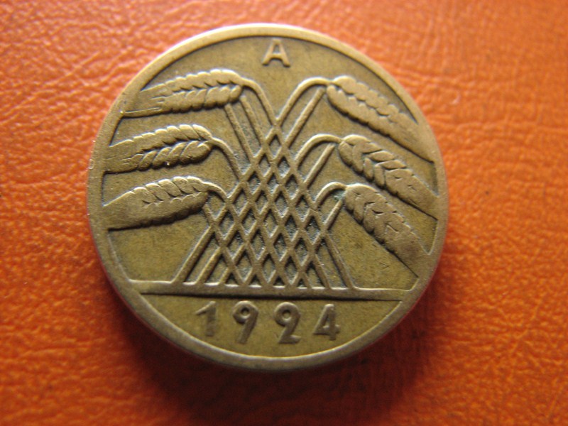 10 reichspfennig 1924 A  -wośp92