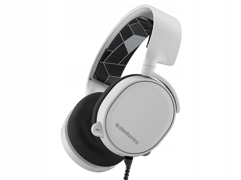 SŁUCHAWKI STEELSERIES ARCTIS 3 WHITE DLA GRACZY