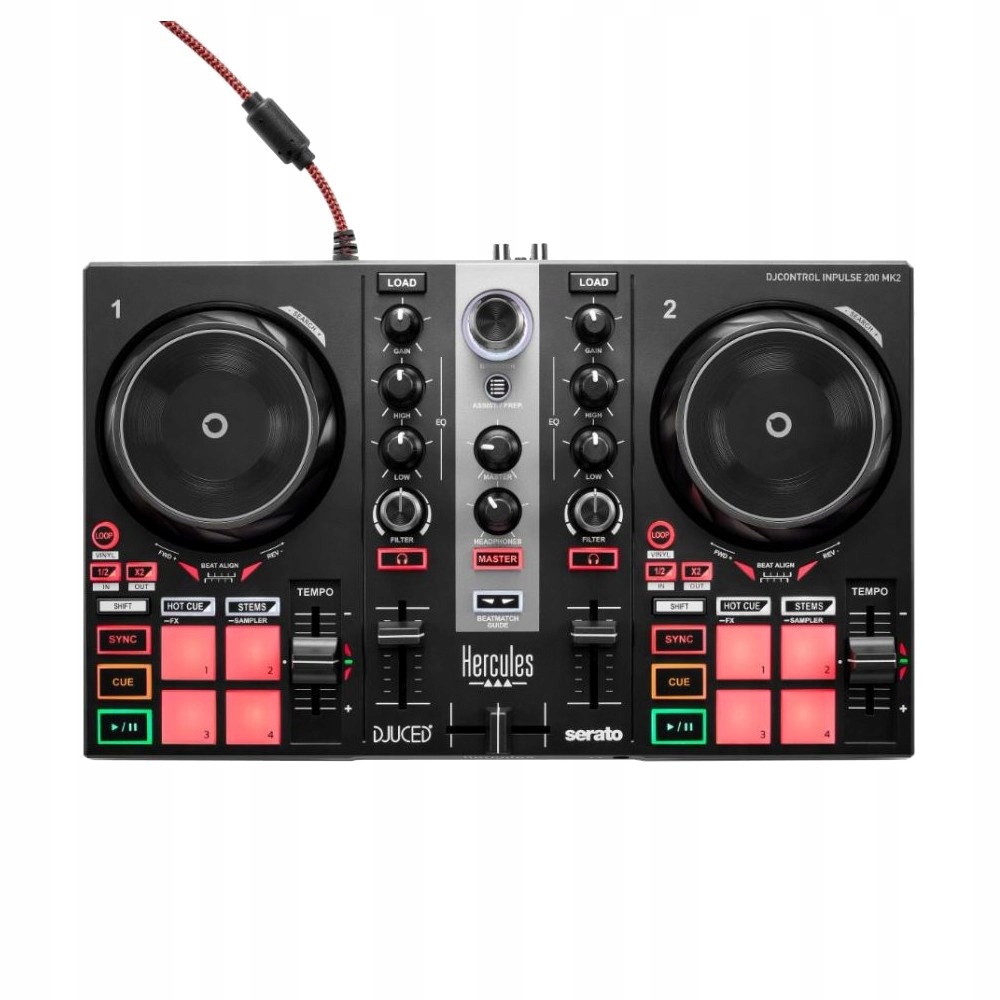 Hercules DJControl Inpulse 200 MK2 - Kontroler DJ