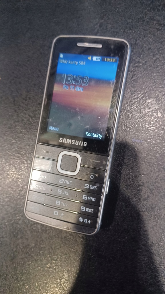 Telefon Samsung GT-S5610 srebrny