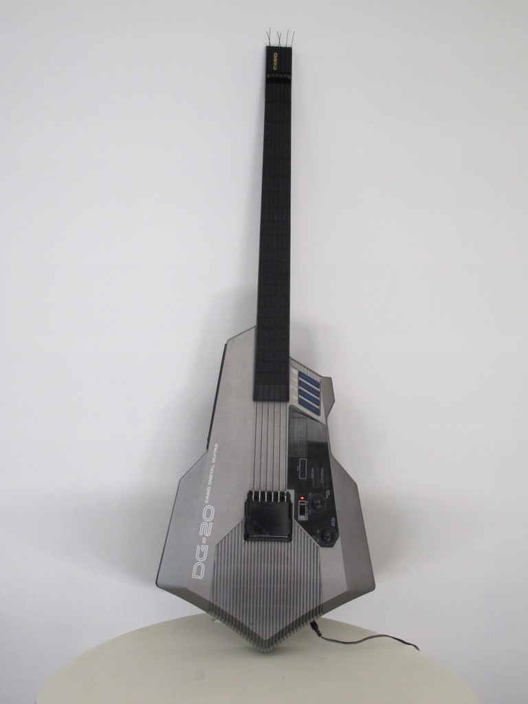 【通電OK】CASIO DG-20 DIGITAL GUITAR カシオMIDI CASIO DG-20 Digital Electric Guitar Synthesizer - Unique