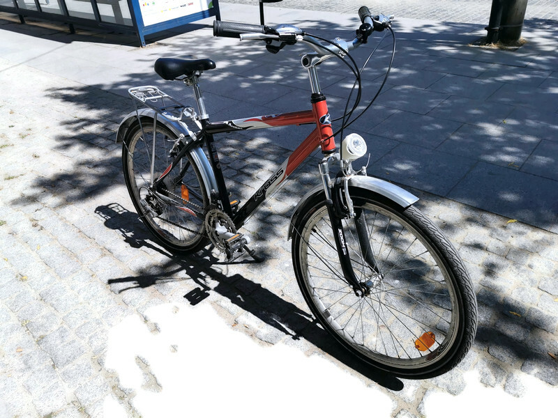 rower trekkingowy kross czerwono srebrny 13775302758 oficjalne