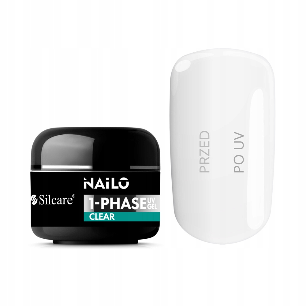 Silcare NAILO 1-Phase Żel UV Clear 50 g