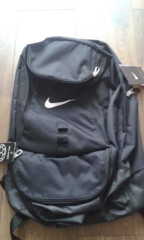 Plecak piłkarski Nike Nowy czarny