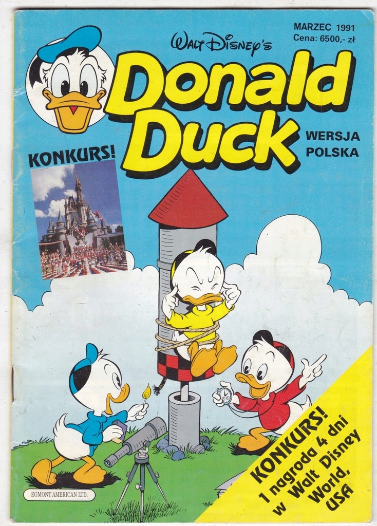 Donald Duck marzec 1991 - wersja polska