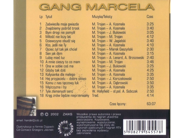 Купить Marcel's Gang - Greatest Hits Digipack, НОВОЕ ИЗДАНИЕ: отзывы, фото, характеристики в интерне-магазине Aredi.ru