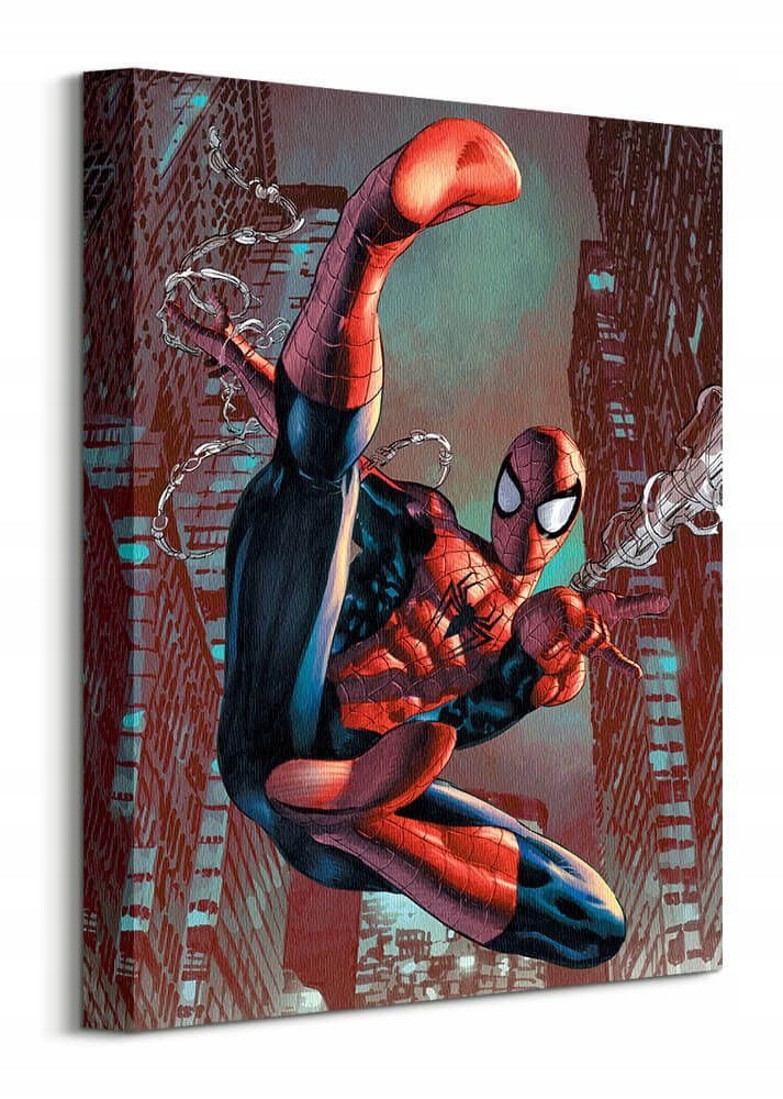 Spider-Man Web Sling - obraz na płótnie 30x40 cm