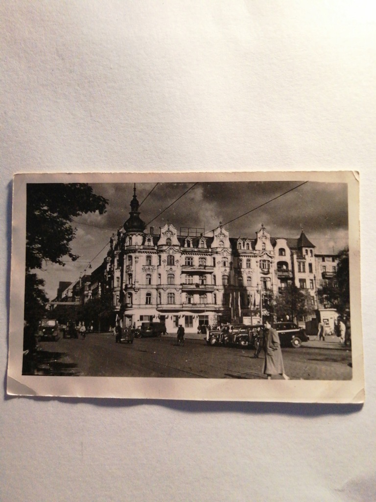 BYDGOSZCZ 1958- PLAC WOLNOŚCI - STARE SAMOCHODY
