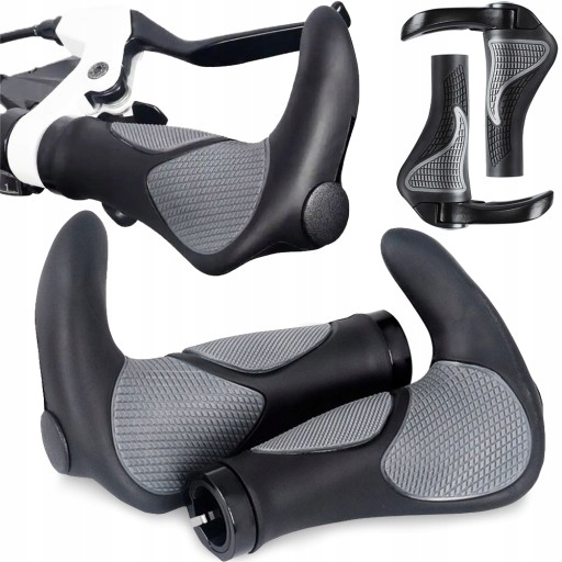 CHWYTY NA ROWER ROGI GRIPY ROWEROWE RĄCZKI GUMOWE - 13903354620 ...