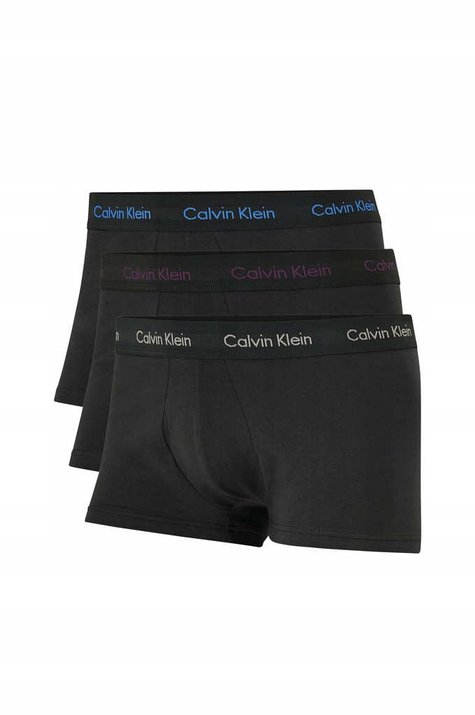 Calvin Klein Bokserki czarne 3-pak S