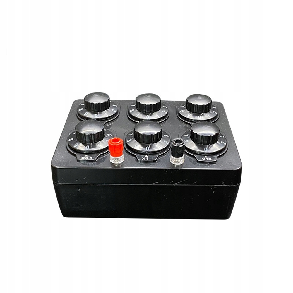 0-99999.9 Ohm prosty rezystor pudełka oporu