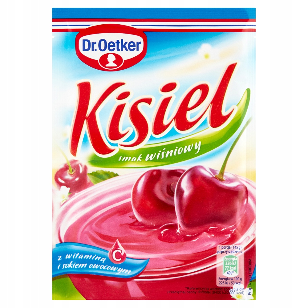 Dr. Oetker Kisiel Smak Wiśniowy 38 G