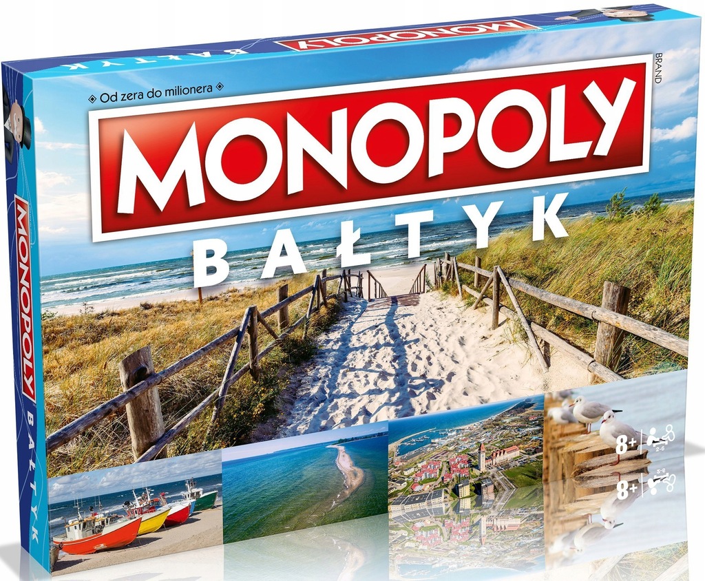 Купить MONOPOLY BALTIC ПОЛЬСКАЯ СЕМЕЙНАЯ НАСТОЛЬНАЯ ИГРА отзывы, фото