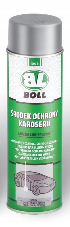 BOLL SRODEK OCHRONY KAROSERII SPRAY 500ML SZARY