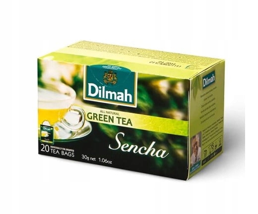 Herbata Dilmach Zielona Sencha 20x1,5g Saszetki