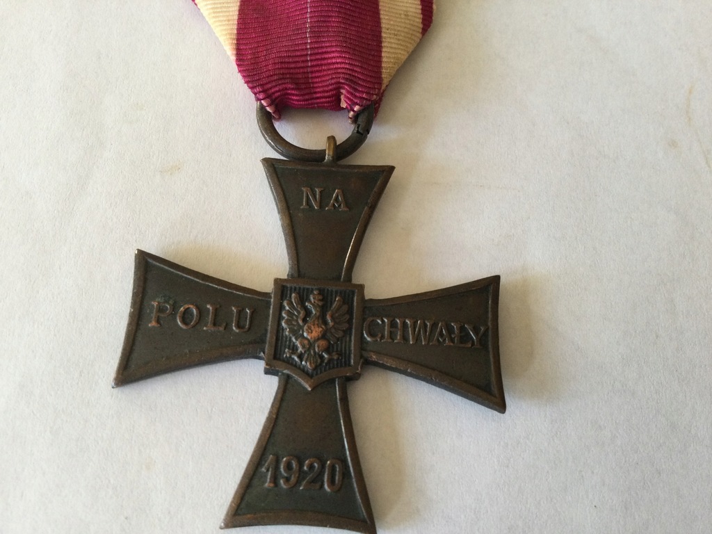 Krzyż Walecznych 1920, numerowany, oryginał