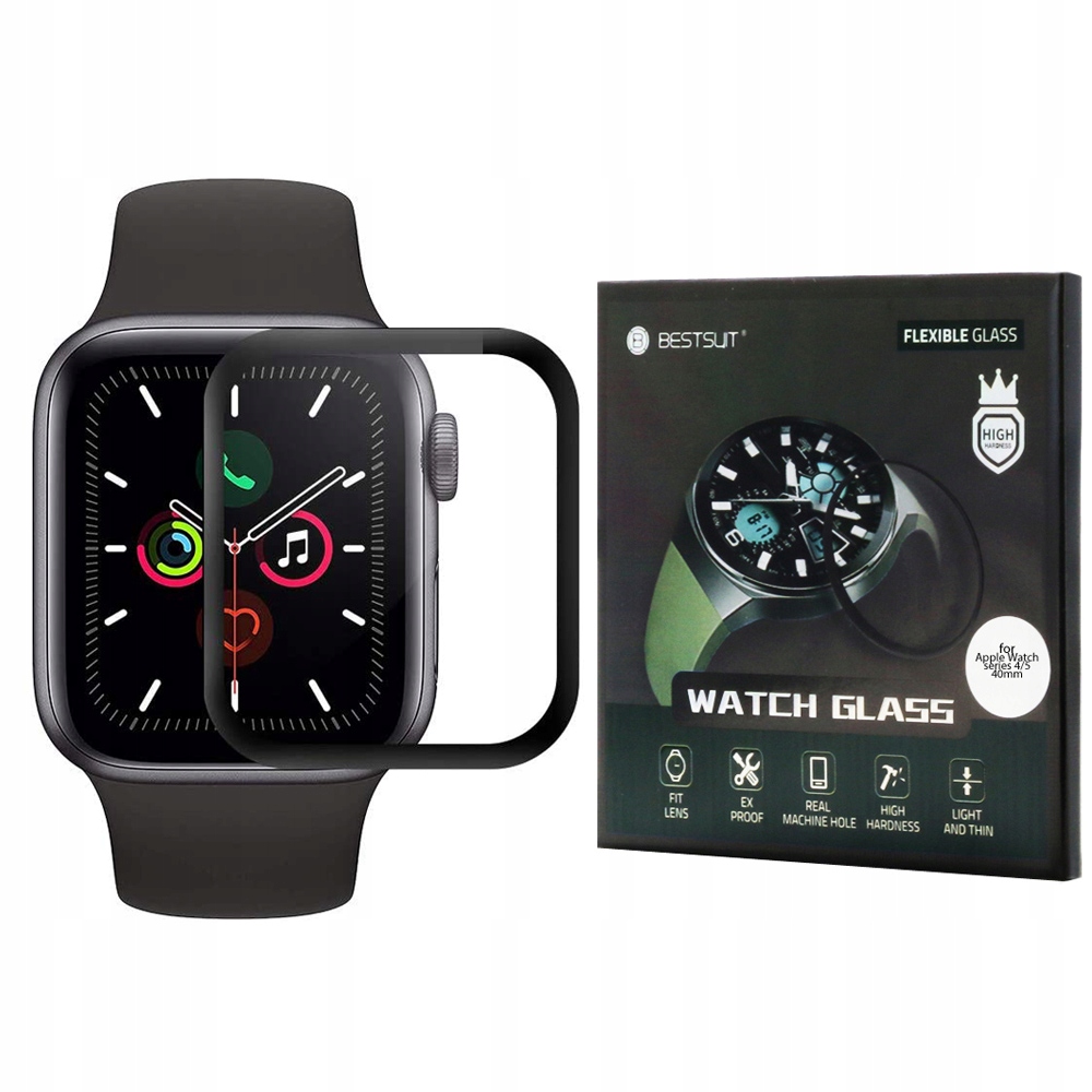 Szklana Folia Nano Flex do Apple Watch 4 / 5 40mm