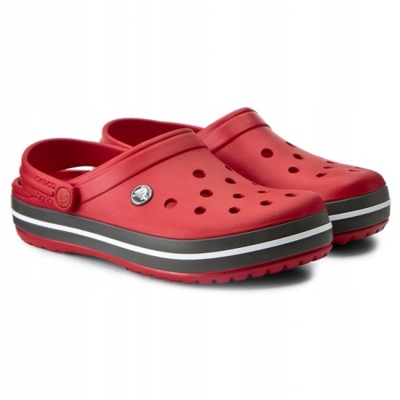 CROCS KLAPKI MĘSKIE CZERWONE R. 46-47