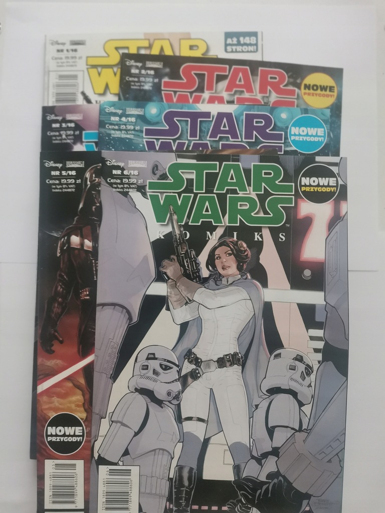 Star Wars Komiks zestaw nr 1-6/2016