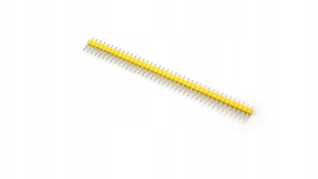 Listwa kołkowa 1x40 PIN ARDUINO Żółty