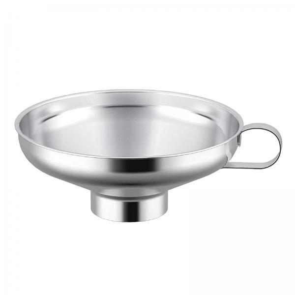 2x Stainless Steel Wide Mouth Funnel Canning