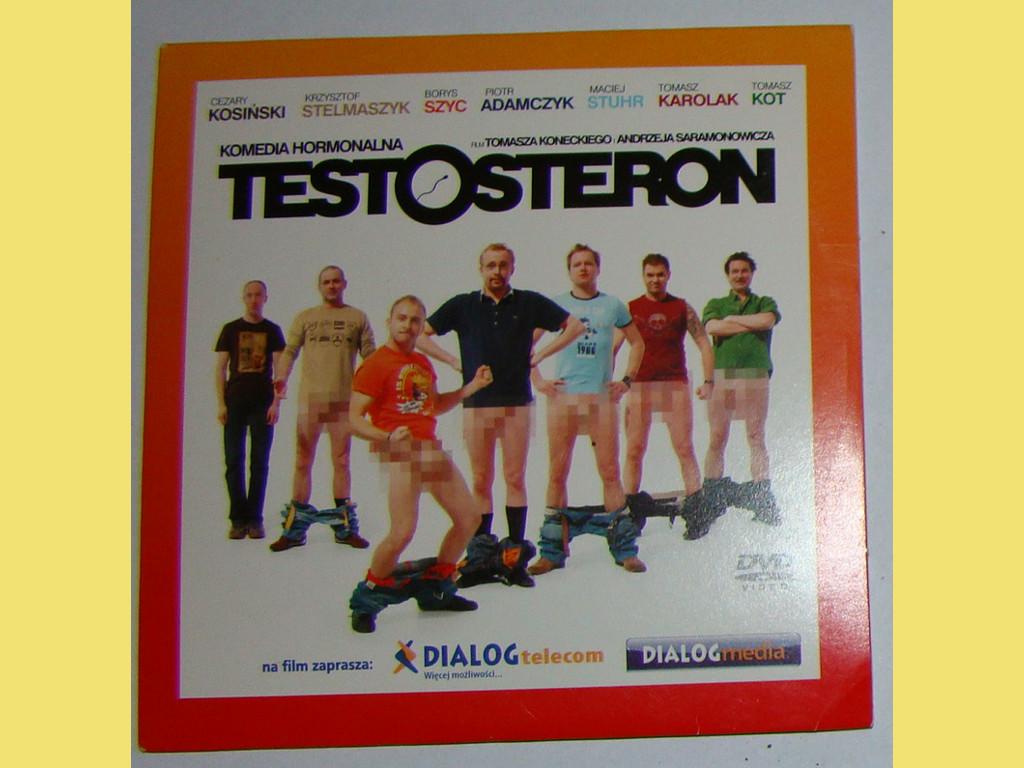 TESTOSTERON - film na DVD z gazety