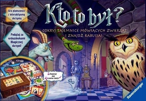 KTO TO BYŁ GRA PLANSZOWA 1 SZT RAVENSBURGER