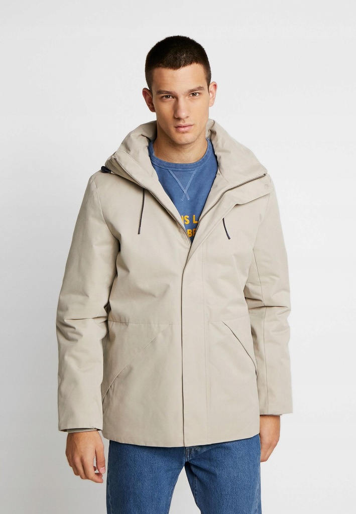 F3F302*PEPE JEANS BEŻOWA KURTKA MĘSKA PARKA XL J01