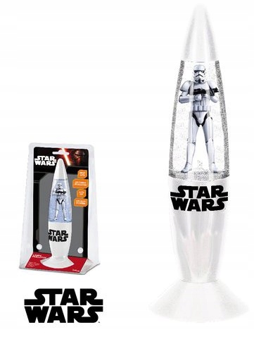 Lampka nocna STAR WARS Glitter brokatowa stormtrop