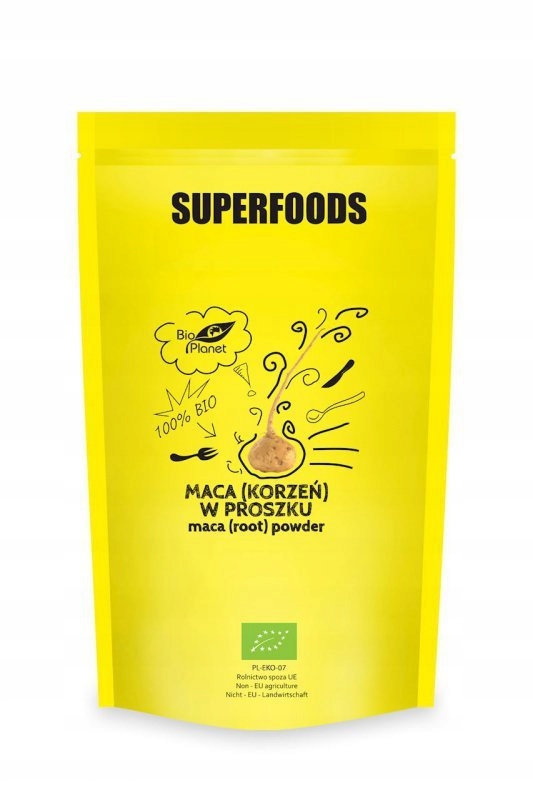 SUPERFOODS Maca (korzeń) w proszku BIO 750g BIO PL