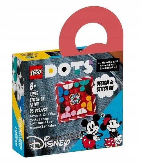 Lego DOTS 41963 Myszka Miki i Myszka Minnie - n...