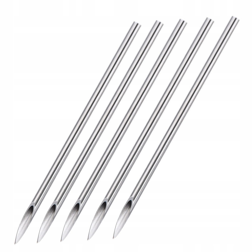 100 SZTUK IGŁY DO PIERCINGU TYPU KANIULA 16G