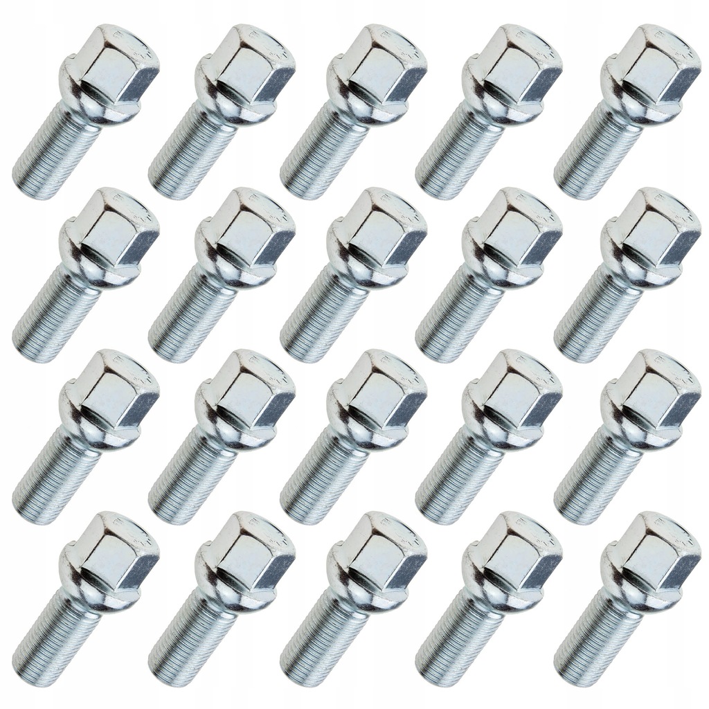Śruby M14x1,5 do felg VW Passat B6 kula 30mm 20szt