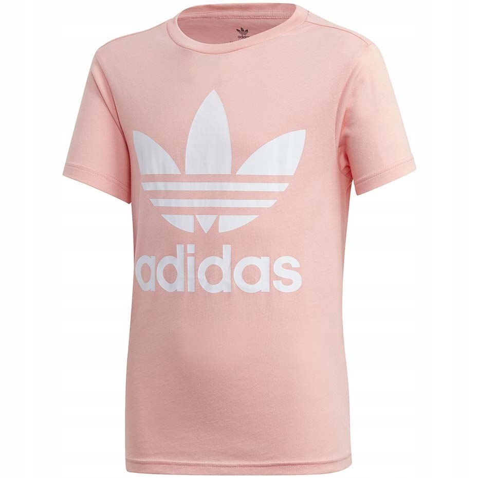 Koszulka dla dzieci adidas Trefoil Tee różowa FM56