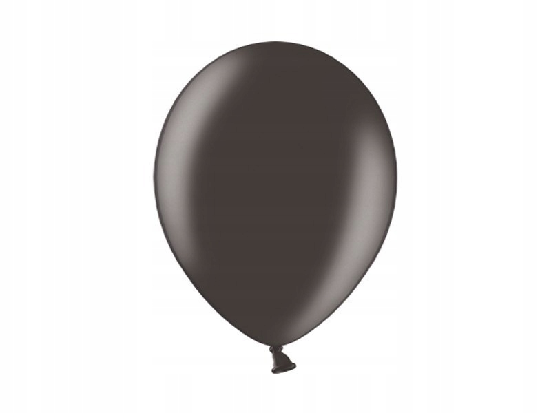 "Balony 10'', Metallic Black (1op=100 szt)