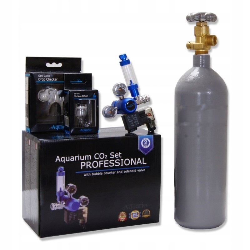 Zestaw CO2 Aquario BLUE Proffesional z butlą 5L