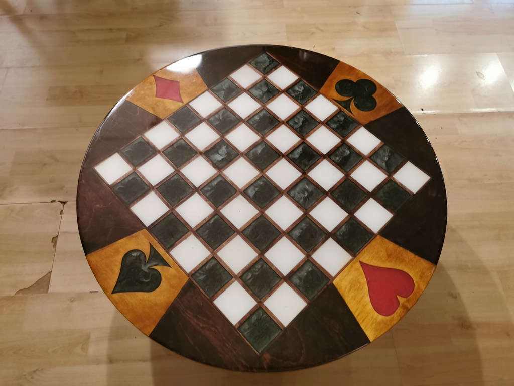 Blat stolika do szachów,art deco nowy, unikatowy