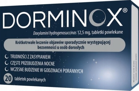 Dorminox 12,5mg 20tbl
