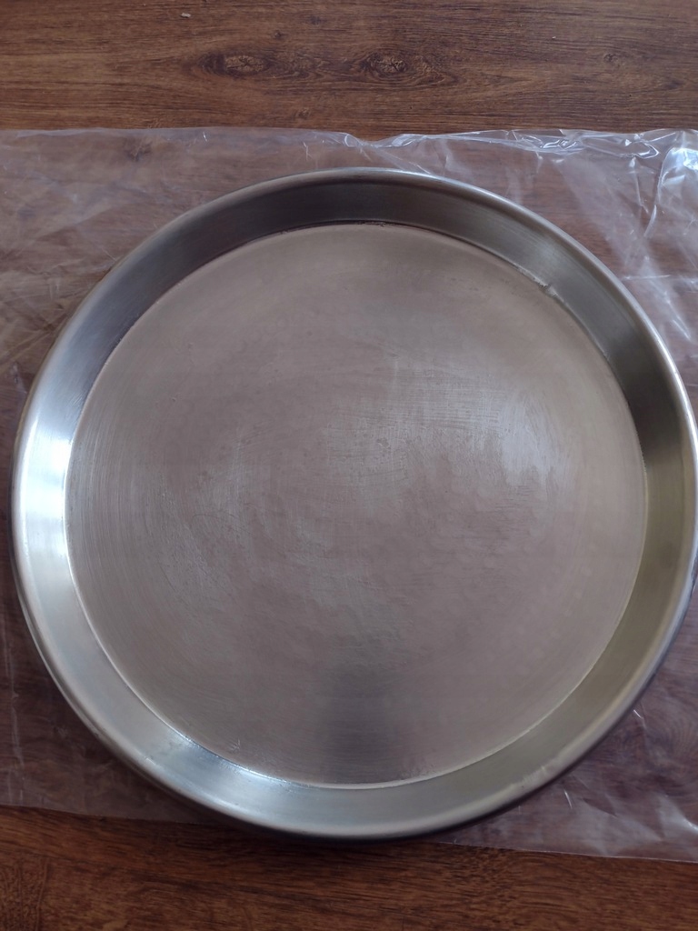 Teglia Per Pizza In Rame Stagnato Vigor Blinky - Diametro 30cm, Bordo 3cm