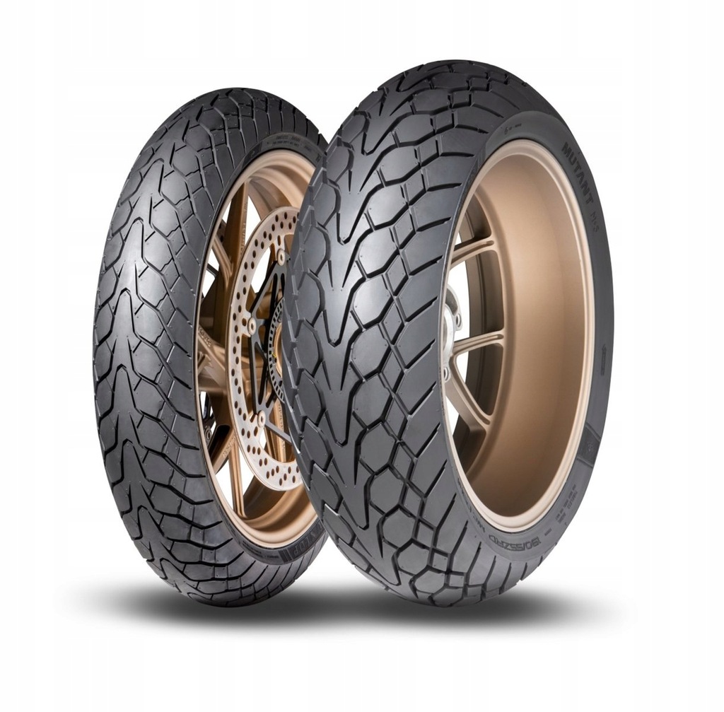 DUNLOP MUTANT 120/70ZR17 + 180/55ZR17 , 2024r. + 2023r.