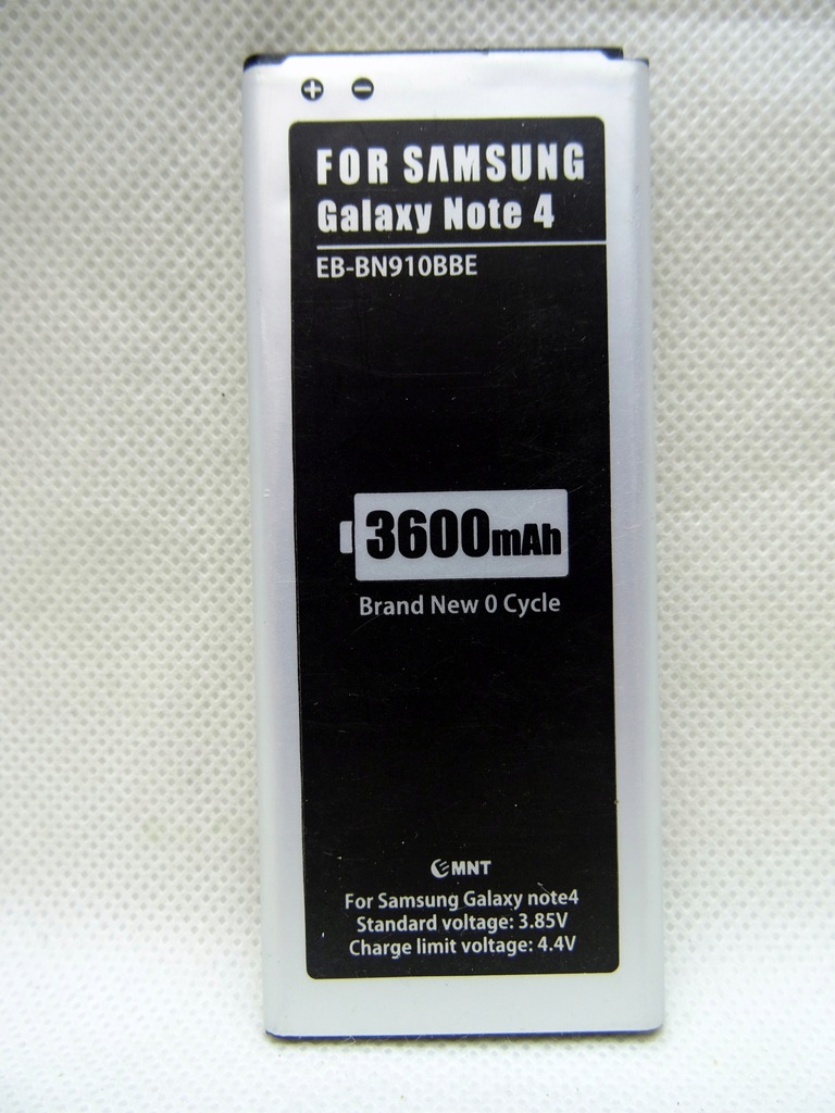 Bateria Do Samsung GALAXY NOTE 4 3600 mAh