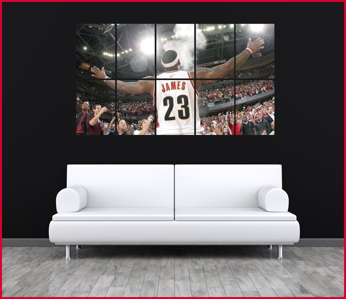 OBRAZ PLAKAT 80x150cm Lebron JAMES NBA cavs MVP