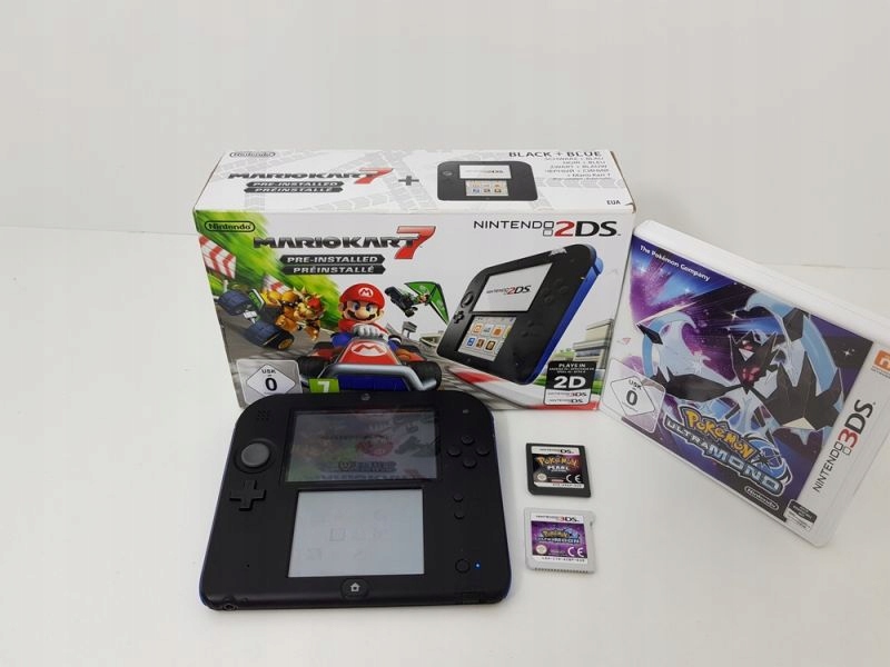 NINTENDO 2DS MARIO KART 7 GRY POKEMON