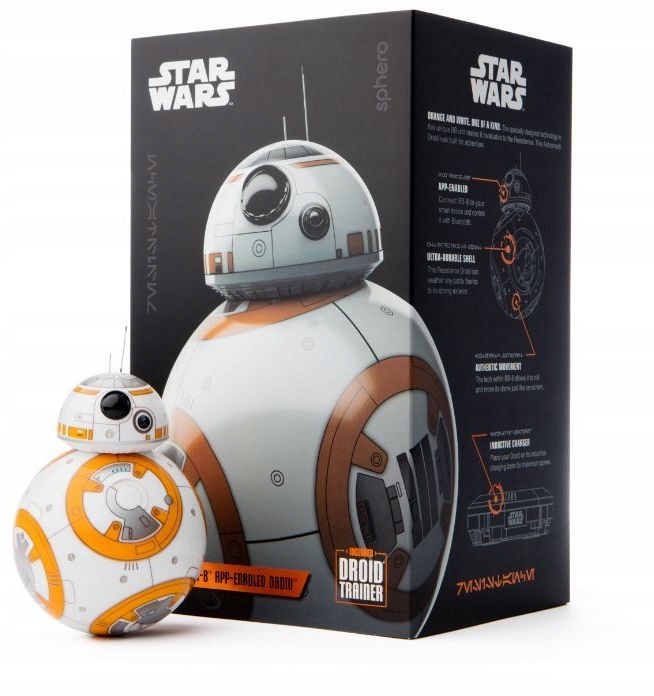 Droid SPHERO Star-Wars BB-8 Bluetooth IOS, Android