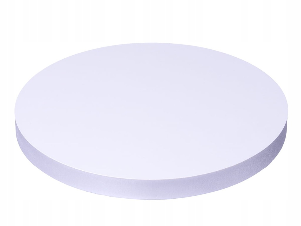 Podkład pod tort gruby styrodurowy biały okrągły 36cm