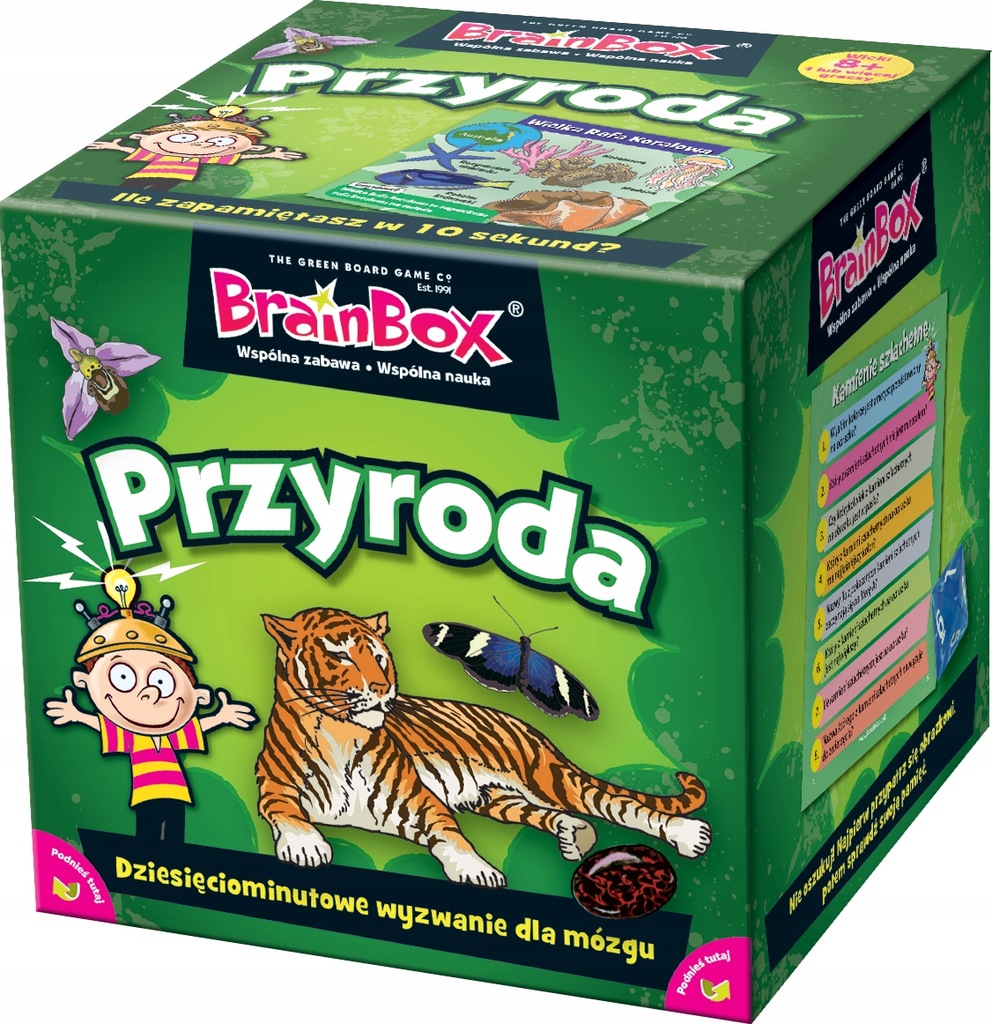 GRA BRAINBOX PRZYRODA wspólna nauka przyrody!