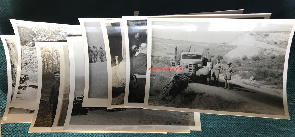 Zestaw zdjęć z 2 Korpusu Bliski Wschód Wojskowa Sekcja Filmowo Fotograficzn