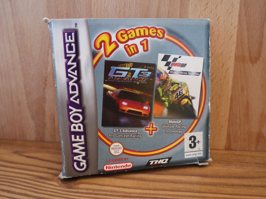 GT 3 Advance + MotoGP GBA [Pudełko]