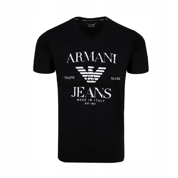 ARMANI JEANS t-shirt męski E20 r.XXL